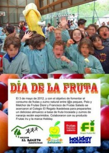 Día de la Fruta en el colegio El Regato 2012